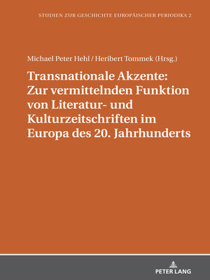 cover image of Transnationale Akzente